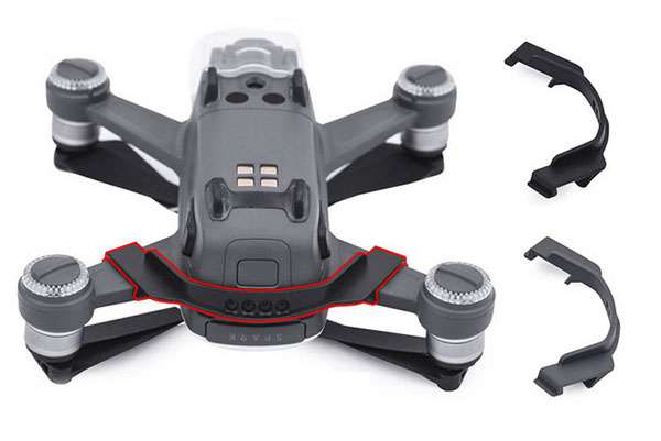 LinParts.com - DJI Spark Drone spare parts: Battery protection anti-drop cover 