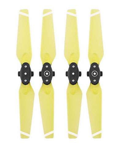 LinParts.com - DJI Spark Drone spare parts: Propeller 4730F quick release color propeller transparent 1set Yellow