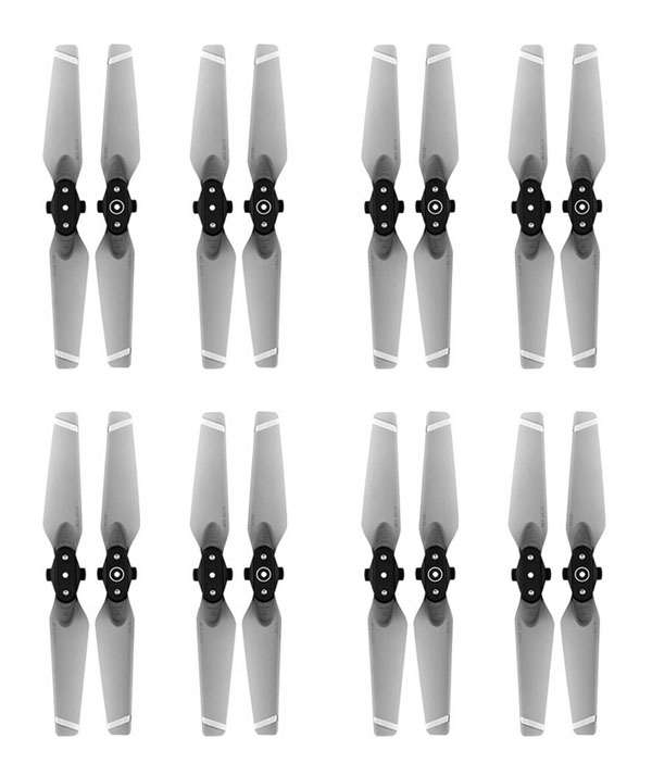 LinParts.com - DJI Spark Drone spare parts: Propeller 4730F quick release color propeller transparent 4set Black