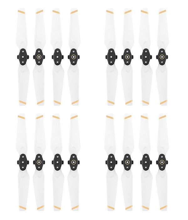LinParts.com - DJI Spark Drone spare parts: Propeller 4730F quick release color propeller transparent 4set White
