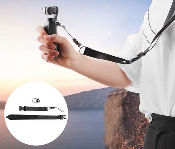 LinParts.com - DJI Osmo Action spare parts: 1/4 screw hand strap/lanyard