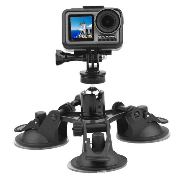 LinParts.com - DJI Osmo Action 2 spare parts: Car suction cup bracket