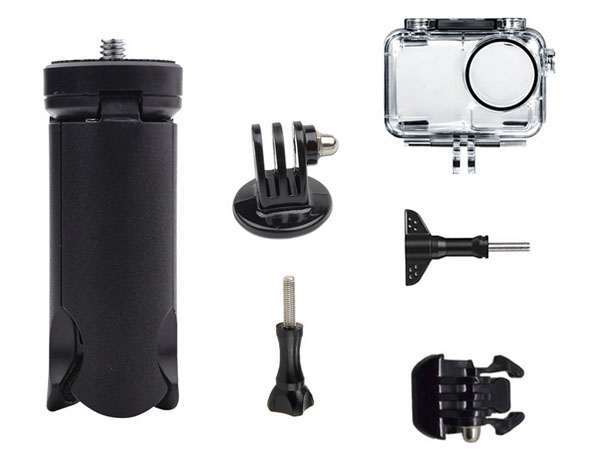 LinParts.com - DJI Osmo Action spare parts: Tripod + ACTION round waterproof case