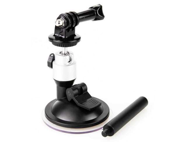 LinParts.com - Gopro HERO9 Black Camera spare parts: Car suction cup bracket + adapter