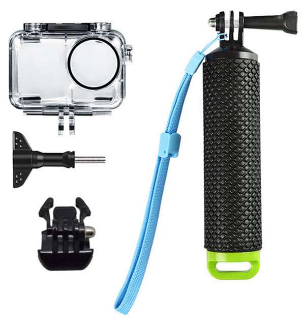 LinParts.com - DJI Osmo Action spare parts: Waterproof shell + buoyancy rod 