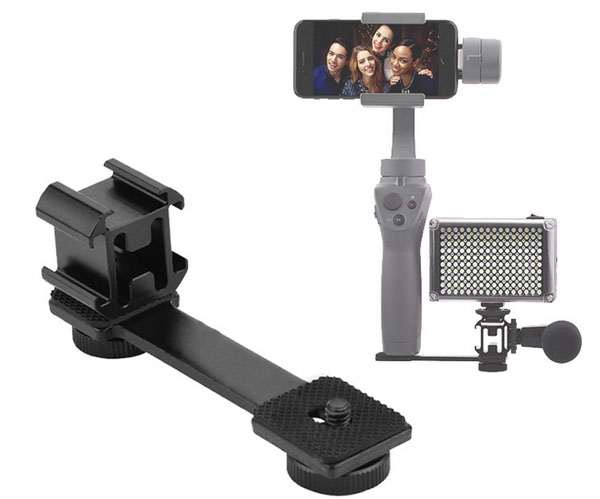 LinParts.com - DJI Osmo OM 4 spare parts: Fill light/microphone extension bracket