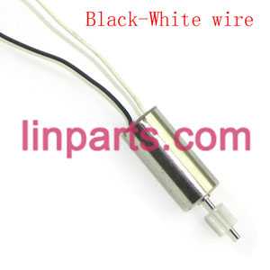 LinParts.com - Feixuan Fei Lun RC Helicopter FX028 FX028B Spare Parts: main motor(Black/White wire)