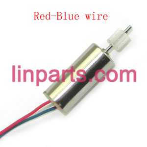 LinParts.com - Feixuan Fei Lun RC Helicopter FX028 FX028B Spare Parts: main motor(Red/Blue wire)