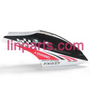 LinParts.com - Feixuan Fei Lun RC Helicopter FX037 Spare Parts: Head cover/Canopy