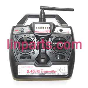 LinParts.com - Feixuan Fei Lun RC Helicopter FX059 Spare Parts: Remote ControlTransmitter(2.4G)