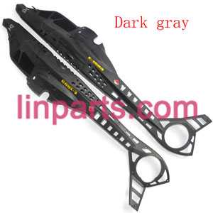 LinParts.com - Feixuan Fei Lun RC Helicopter FX060 FX060B Spare Parts: outer cover(Dark gray)