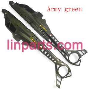LinParts.com - Feixuan Fei Lun RC Helicopter FX060 FX060B Spare Parts: outer cover(Army green)