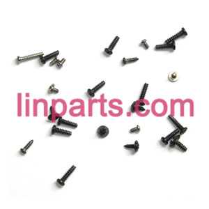 LinParts.com - Feixuan Fei Lun RC Helicopter FX061 Spare Parts: Screws pack set