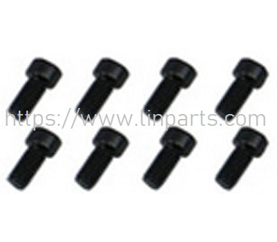 LinParts.com - FeiYue FY03 RC Car Spare Parts: W12067 hexagonal cup head machine wire HM2.5*6