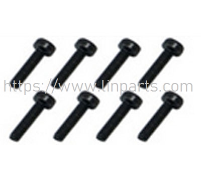 LinParts.com - FeiYue FY03 RC Car Spare Parts: W12069 hexagonal cup head machine wire HM2.5*10
