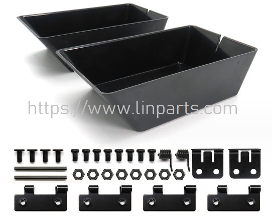 LinParts.com - Flytec 2011-5 RC Boat Spare Parts: Bait Box Set(Black)