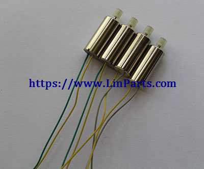LinParts.com - FQ777 FQ35 FQ35C FQ35W RC Drone Spare parts: Motor yellow-blue wire (long wire) + motor yellow-blue wire (short wire) + motor yellow-gray wire (long wire) + motor yellow-gray wire (short wire)