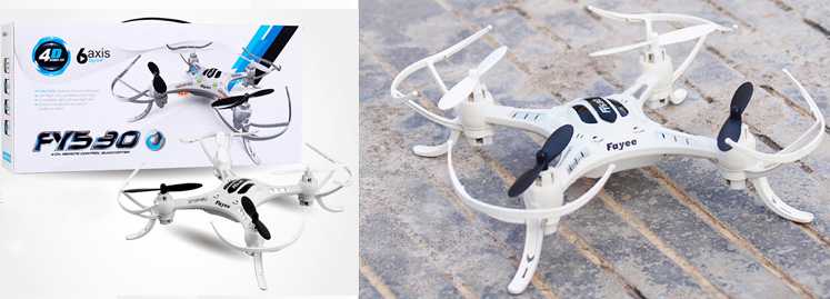 LinParts.com - FY530 four axis aircraft six axis gyro four-way remote control helicopter UFO air plane model