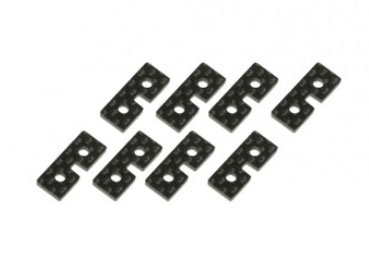 LinParts.com - GAUI X5 RC Helicopter Spare Parts: 208706 servo fixing plate (8pcs) for X5/NX7 - Click Image to Close
