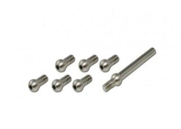LinParts.com - GAUI X5 RC Helicopter Spare Parts: Stainless steel (4.8mm) ball joint set (M3) 208806 - Click Image to Close