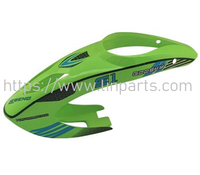 LinParts.com - GOOSKY S1 RC Helicopter Spare Parts: Head cover Green