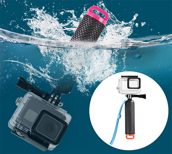 LinParts.com - Gopro HERO6 Camera spare parts: Waterproof shell + buoyancy rod