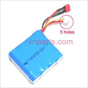LinParts.com - G.T model QS8008 Spare Parts: Battery(14.8V 3000mAh)[old]