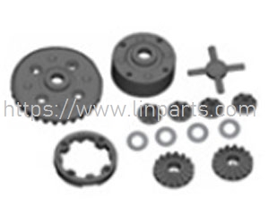 LinParts.com - HBX 16889 16889A RC Car Spare Parts: M16027 Diff. Assembly