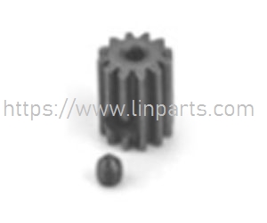 LinParts.com - HBX 16889 16889A RC Car Spare Parts: M16035 Motor Pinions(14T)+Ser Screw
