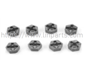 LinParts.com - HBX 16889 16889A RC Car Spare Parts: 12010 Wheel Hex