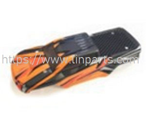 LinParts.com - HBX 16889 16889A RC Car Spare Parts: M16039 Orange Truck Body +Body Decal