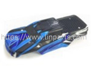 LinParts.com - HBX 16889 16889A RC Car Spare Parts: M16040 blue Truck Body +Body Decal