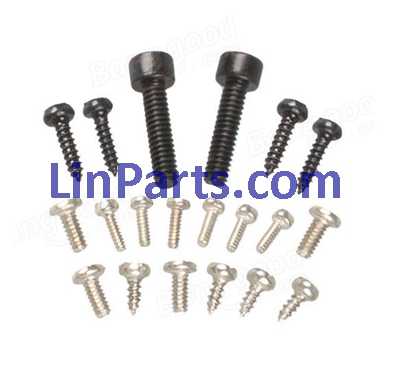 LinParts.com - HiSky HCP100S RC Helicopter Spare Parts: Screw package set