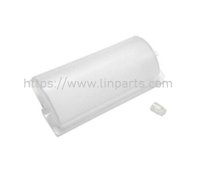 LinParts.com - HONGXUNJIE HJ807 RC speed boat Spare Parts: HJ807-B012 Transparent silo component (old model)