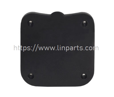 LinParts.com - HONGXUNJIE HJ807 RC speed boat Spare Parts: HJ807-B013 Black battery cover (old model)