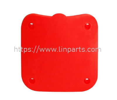LinParts.com - HONGXUNJIE HJ807 RC speed boat Spare Parts: HJ807-B013 Red battery cover (old model)