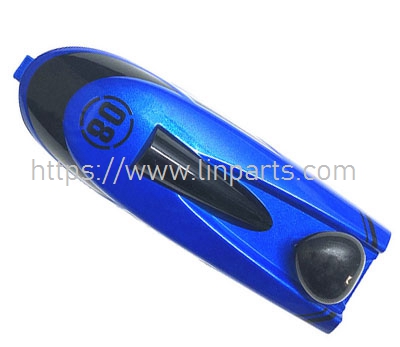 LinParts.com - HONGXUNJIE HJ808 RC speed boat Spare Parts: HJ808-B019 Blue upper cover component