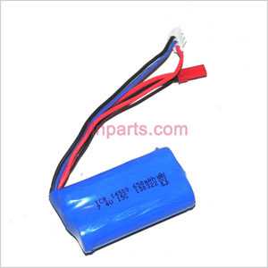 LinParts.com - H227-20 Spare Parts: Battery [7.4V 650mAh (Red JST plug)]