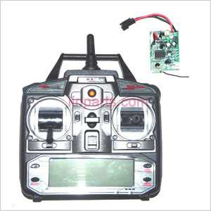 LinParts.com - H227-55 Spare Parts: Remote Control/Transmitter+PCB/Controller Equipement
