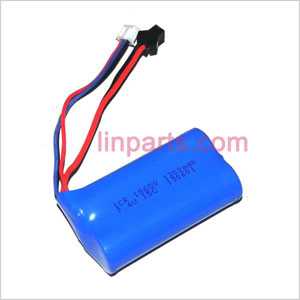 LinParts.com - H227-55 Spare Parts: Battery (7.4V 1300mAh Black SM plug)