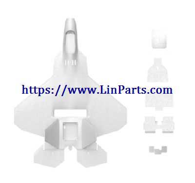 LinParts.com - Hubsan F22 RC Airplane Spare Parts: Foam piece + heat sink