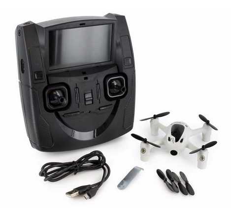 LinParts.com - Hubsan FPV X4 Plus H107D+ With 2MP Wide Angle HD Camera Altitude Hold Mode RC Quadcopter RTF