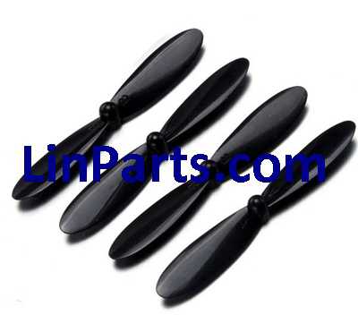 LinParts.com - HUBSAN X4 Plus H107P RC Quadcopter Spare Parts: Main blades[Black]