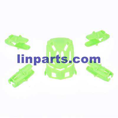 LinParts.com - Hubsan Nano Q4 H111 RC Quadcopter Spare Parts: Upper cover + Motor holder[Green]