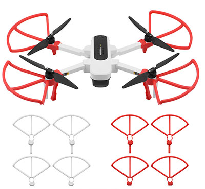 LinParts.com - Hubsan H117S Zino RC Drone Spare Parts: With raised tripod Protective frame