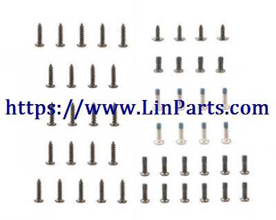 LinParts.com - Hubsan H123D X4 Jet racing drone Spare Parts: Screw package set