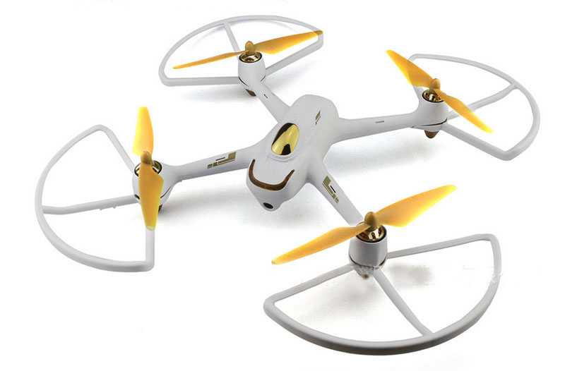 LinParts.com - Hubsan X4 FPV Brushless H501S RC Quadcopter Spare Parts: protection frame [White]