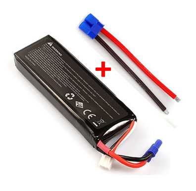 LinParts.com - Hubsan X4 FPV Brushless H501S RC Quadcopter Spare Parts: Remote Control/Transmitter Battery 7.4V 2700mAh + EC2 interface cable