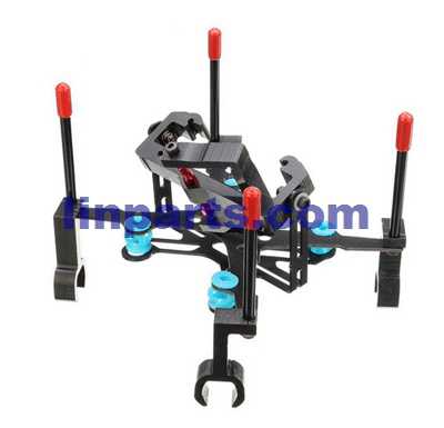 LinParts.com - Hubsan X4 FPV Brushless H501C RC Quadcopter Spare Parts: Gopro Gimbal Mount Support shock absorption