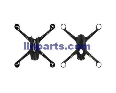 LinParts.com - Hubsan X4 FPV Brushless H501C RC Quadcopter Spare Parts: Upper cover + Lower cover [Black]